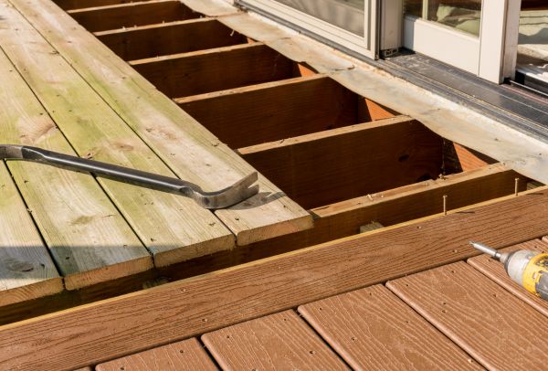Old Deck Repair in Clifton Park